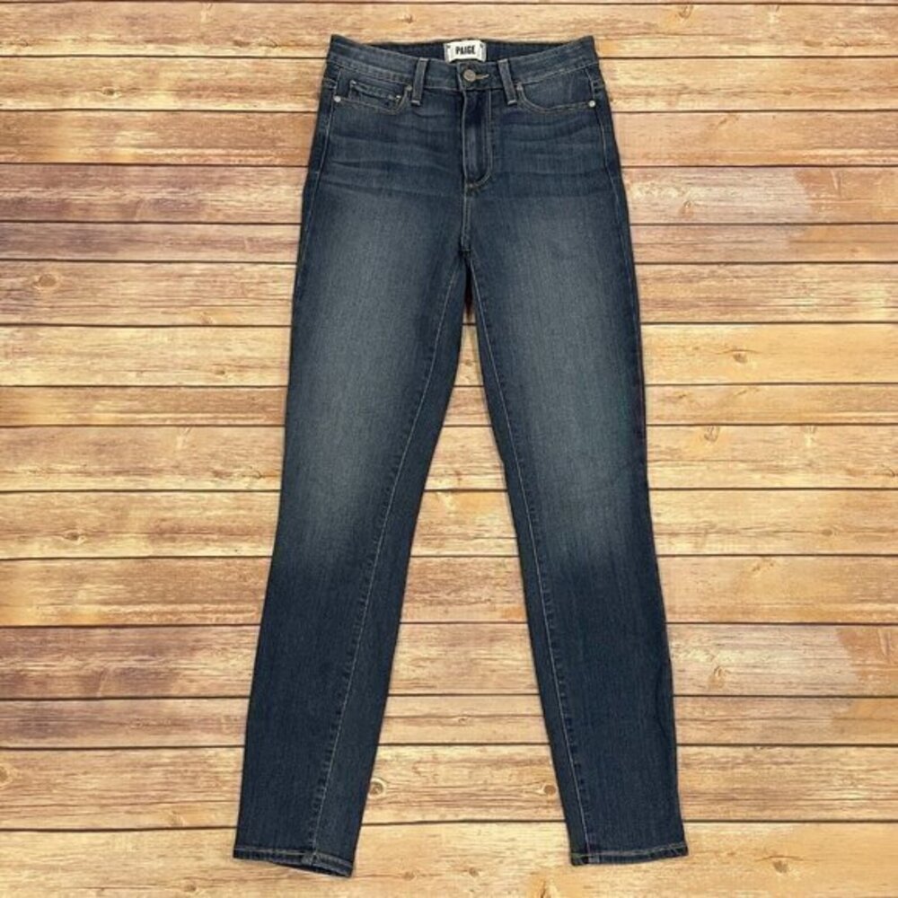 Paige Margot Ankle Skinny Jeans in Tristan
